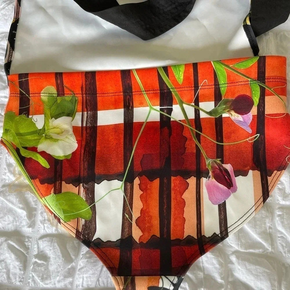 Clover Canyon back wrap one piece swimsuit - Picture 6 of 7